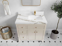 Sonoma 36 in. W x 22 in. D Right Offset Sink Bathroom Vanity - photo 15