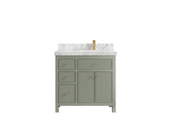 Sonoma 36 in. W x 22 in. D Right Offset Sink Bathroom Vanity - photo 24