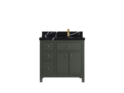 Sonoma 36 in. W x 22 in. D Right Offset Sink Bathroom Vanity - Willow Bath and Vanity