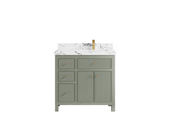 Sonoma 36 in. W x 22 in. D Right Offset Sink Bathroom Vanity - photo 44