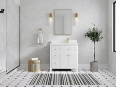 Sonoma 36 in. W x 22 in. D Right Offset Sink Bathroom Vanity - photo 4