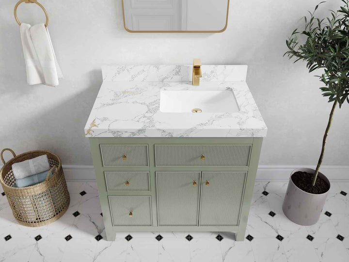 Sonoma 36 in. W x 22 in. D Right Offset Sink Bathroom Vanity - photo 49
