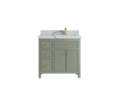 Sonoma 36 in. W x 22 in. D Right Offset Sink Bathroom Vanity - photo 16