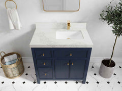 Sonoma 36 in. W x 22 in. D Right Offset Sink Bathroom Vanity - photo 16