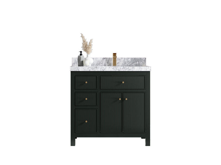 Sonoma 36 in. W x 22 in. D Right Offset Sink Bathroom Vanity - photo 1