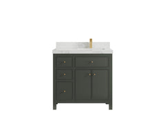 Sonoma 36 in. W x 22 in. D Right Offset Sink Bathroom Vanity - photo 20