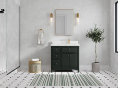 Sonoma 36 in. W x 22 in. D Right Offset Sink Bathroom Vanity - photo 4