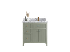 Sonoma 36 in. W x 22 in. D Right Offset Sink Bathroom Vanity - photo 1