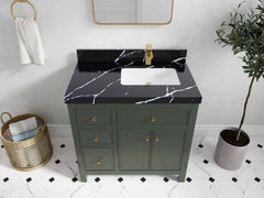 Sonoma 36 in. W x 22 in. D Right Offset Sink Bathroom Vanity - photo 13