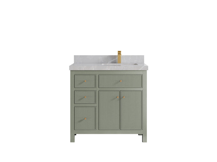 Sonoma 36 in. W x 22 in. D Right Offset Sink Bathroom Vanity - photo 36