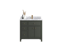 Sonoma 36 in. W x 22 in. D Right Offset Sink Bathroom Vanity - photo 1
