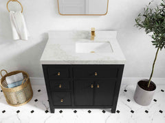 Sonoma 36 in. W x 22 in. D Right Offset Sink Bathroom Vanity - photo 33