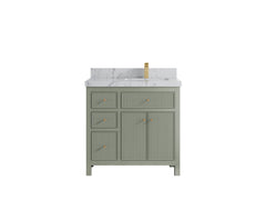 Sonoma 36 in. W x 22 in. D Right Offset Sink Bathroom Vanity - photo 40