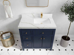 Sonoma 36 in. W x 22 in. D Right Offset Sink Bathroom Vanity - photo 15