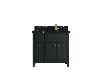 Sonoma 36 in. W x 22 in. D Right Offset Sink Bathroom Vanity - Willow Bath and Vanity