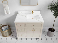 Sonoma 36 in. W x 22 in. D Right Offset Sink Bathroom Vanity - photo 27
