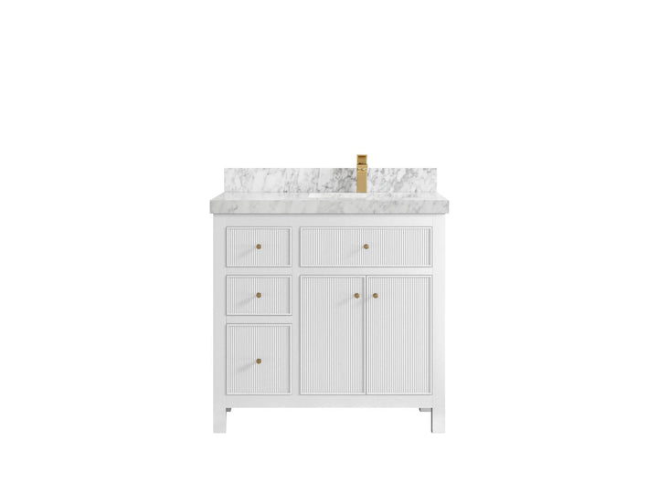 Sonoma 36 in. W x 22 in. D Right Offset Sink Bathroom Vanity - photo 12