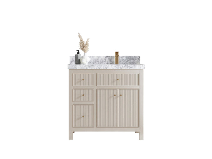 Sonoma 36 in. W x 22 in. D Right Offset Sink Bathroom Vanity - photo 1
