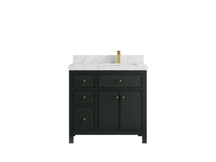 Sonoma 36 in. W x 22 in. D Right Offset Sink Bathroom Vanity - photo 11