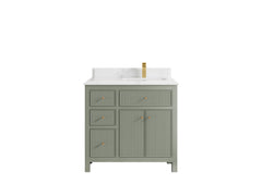 Sonoma 36 in. W x 22 in. D Right Offset Sink Bathroom Vanity - photo 30
