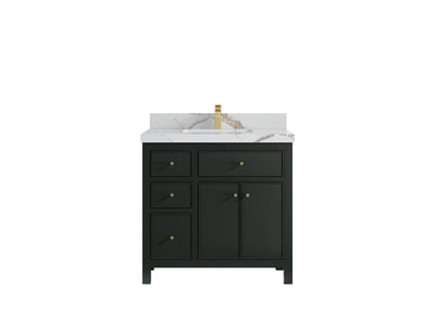 Sonoma 36 in. W x 22 in. D with Center Sink Bathroom Vanity - Willow Bath and Vanity