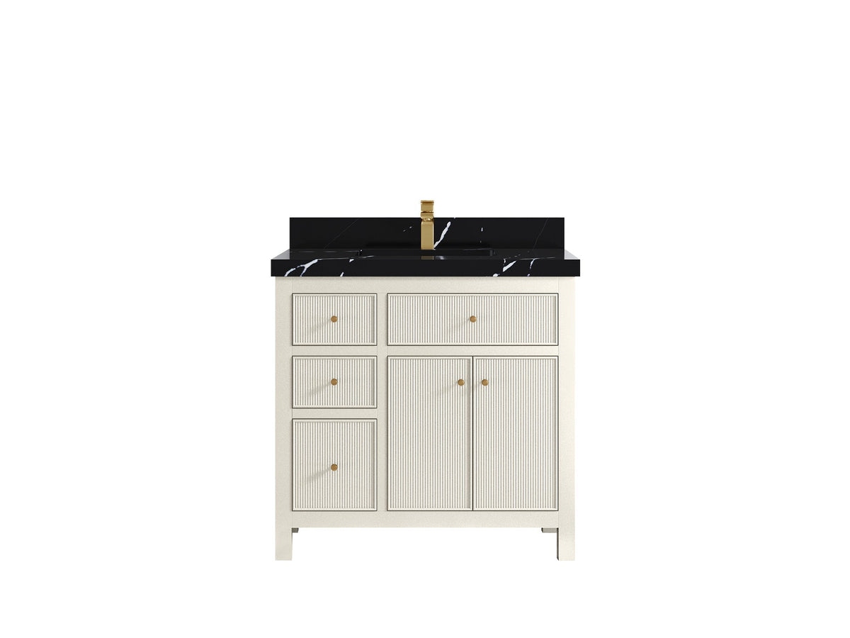 Sonoma 36 in. W x 22 in. D with Center Sink Bathroom Vanity - Willow Bath and Vanity