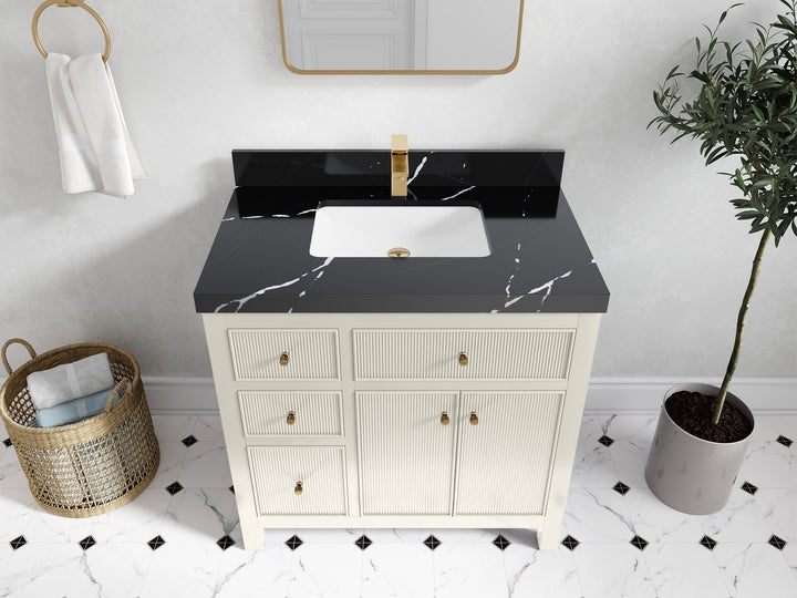 Sonoma 36 in. W x 22 in. D with Center Sink Bathroom Vanity - photo 6