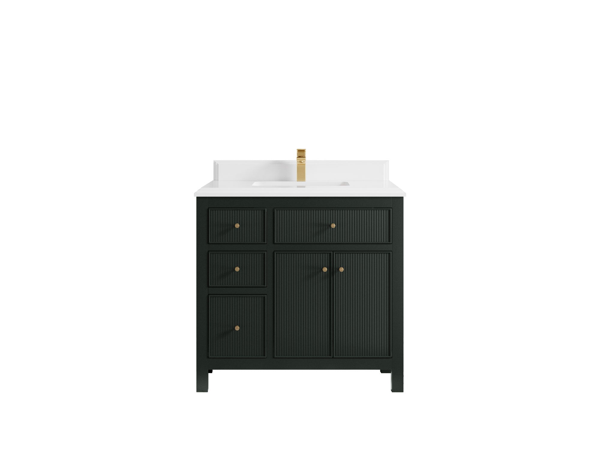 Sonoma 36 in. W x 22 in. D with Center Sink Bathroom Vanity - Willow Bath and Vanity