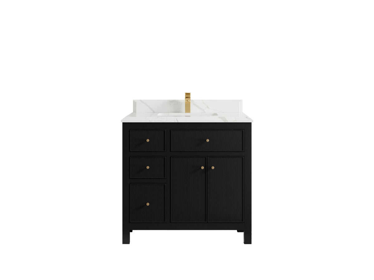 Sonoma 36 in. W x 22 in. D with Center Sink Bathroom Vanity - Willow Bath and Vanity
