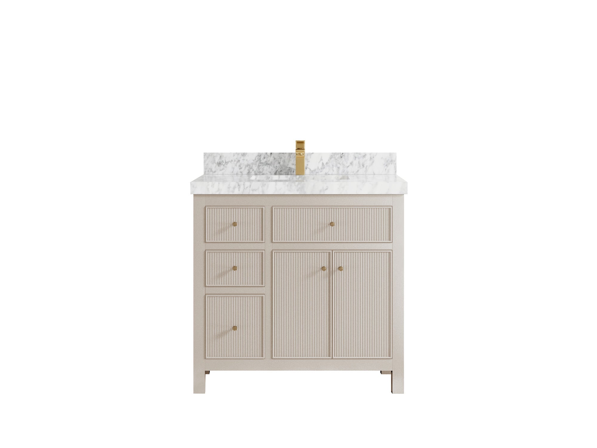 Sonoma 36 in. W x 22 in. D with Center Sink Bathroom Vanity - Willow Bath and Vanity