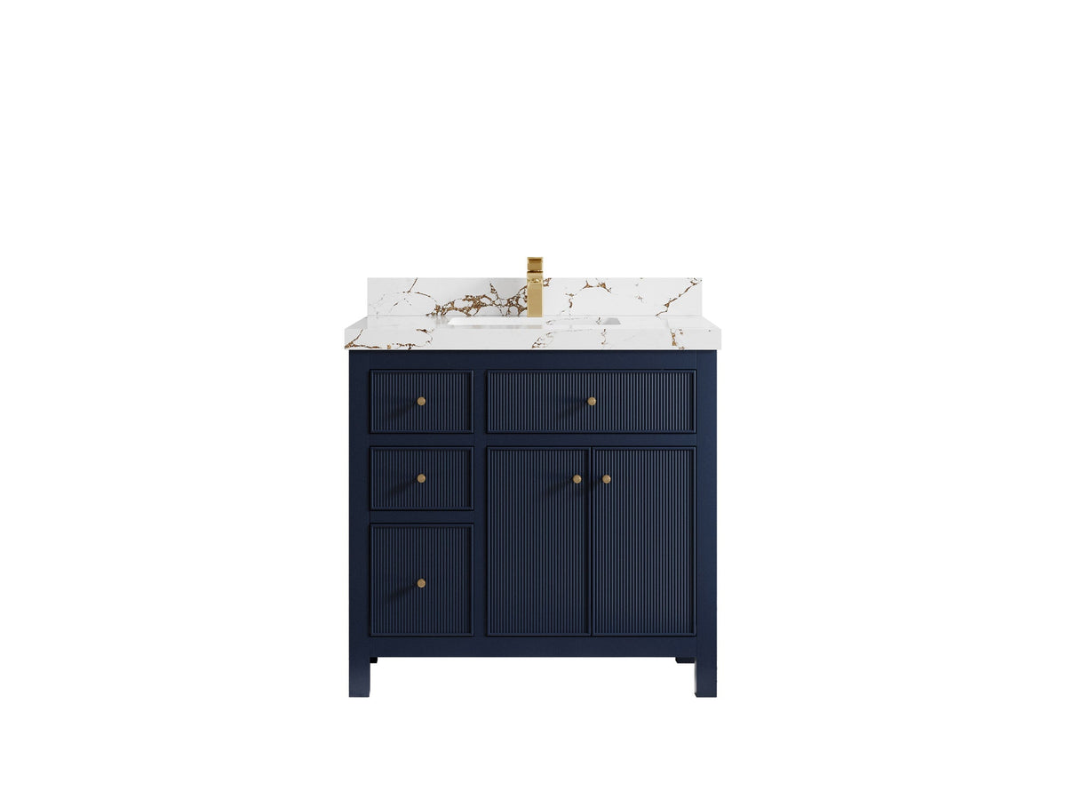 Sonoma 36 in. W x 22 in. D with Center Sink Bathroom Vanity - Willow Bath and Vanity