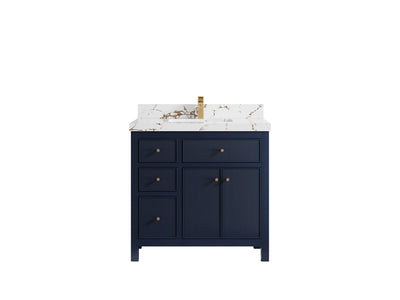 Sonoma 36 in. W x 22 in. D with Center Sink Bathroom Vanity - Willow Bath and Vanity