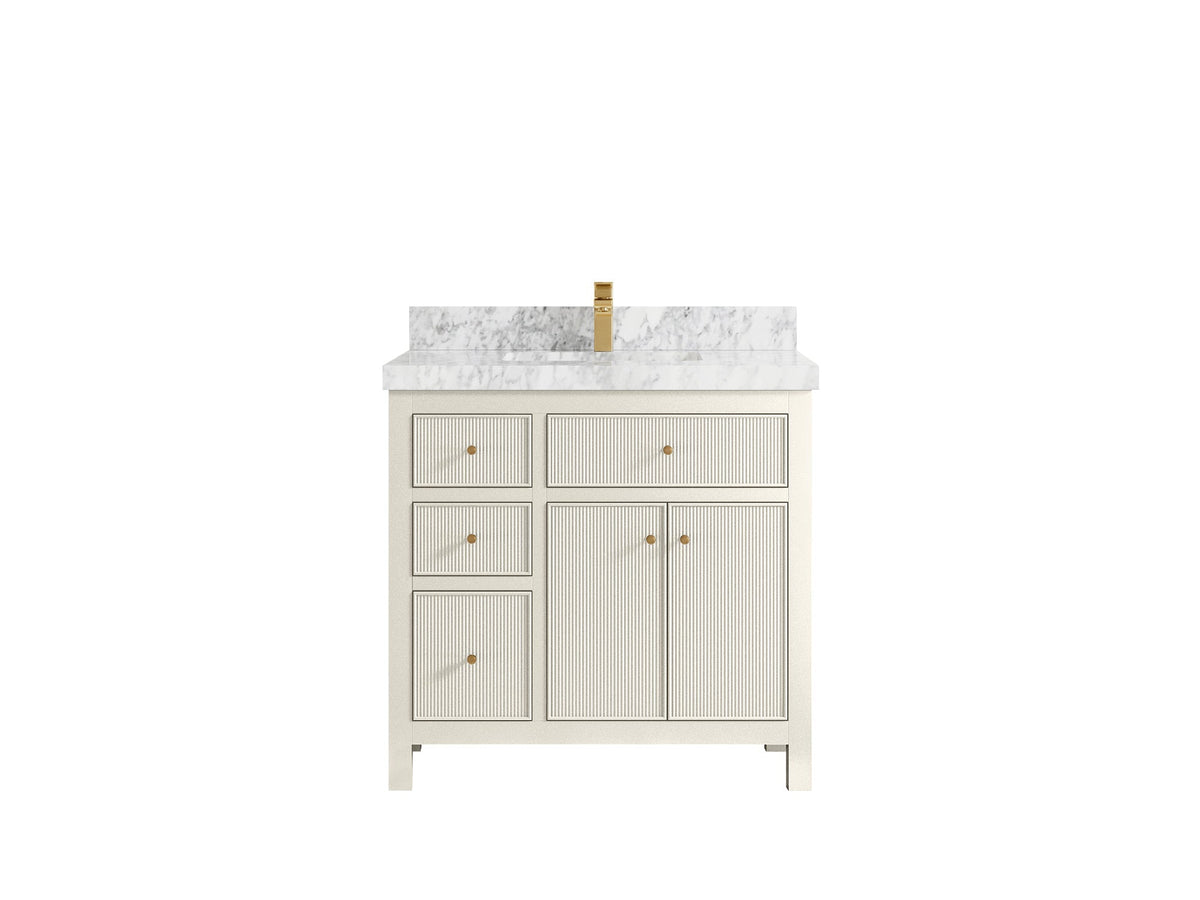 Sonoma 36 in. W x 22 in. D with Center Sink Bathroom Vanity - Willow Bath and Vanity