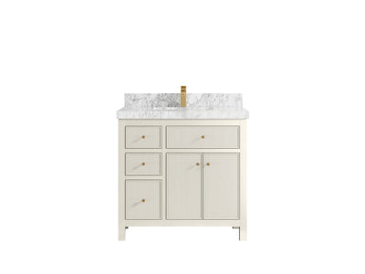 Sonoma 36 in. W x 22 in. D with Center Sink Bathroom Vanity - Willow Bath and Vanity