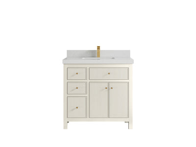 Sonoma 36 in. W x 22 in. D with Center Sink Bathroom Vanity - Willow Bath and Vanity