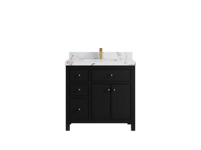Sonoma 36 in. W x 22 in. D with Center Sink Bathroom Vanity - Willow Bath and Vanity