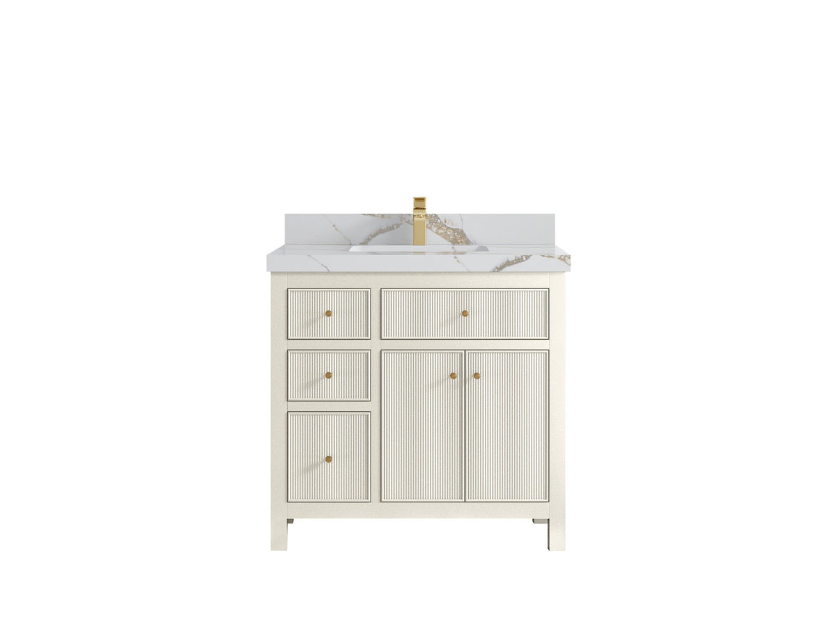 Sonoma 36 in. W x 22 in. D with Center Sink Bathroom Vanity - Willow Bath and Vanity