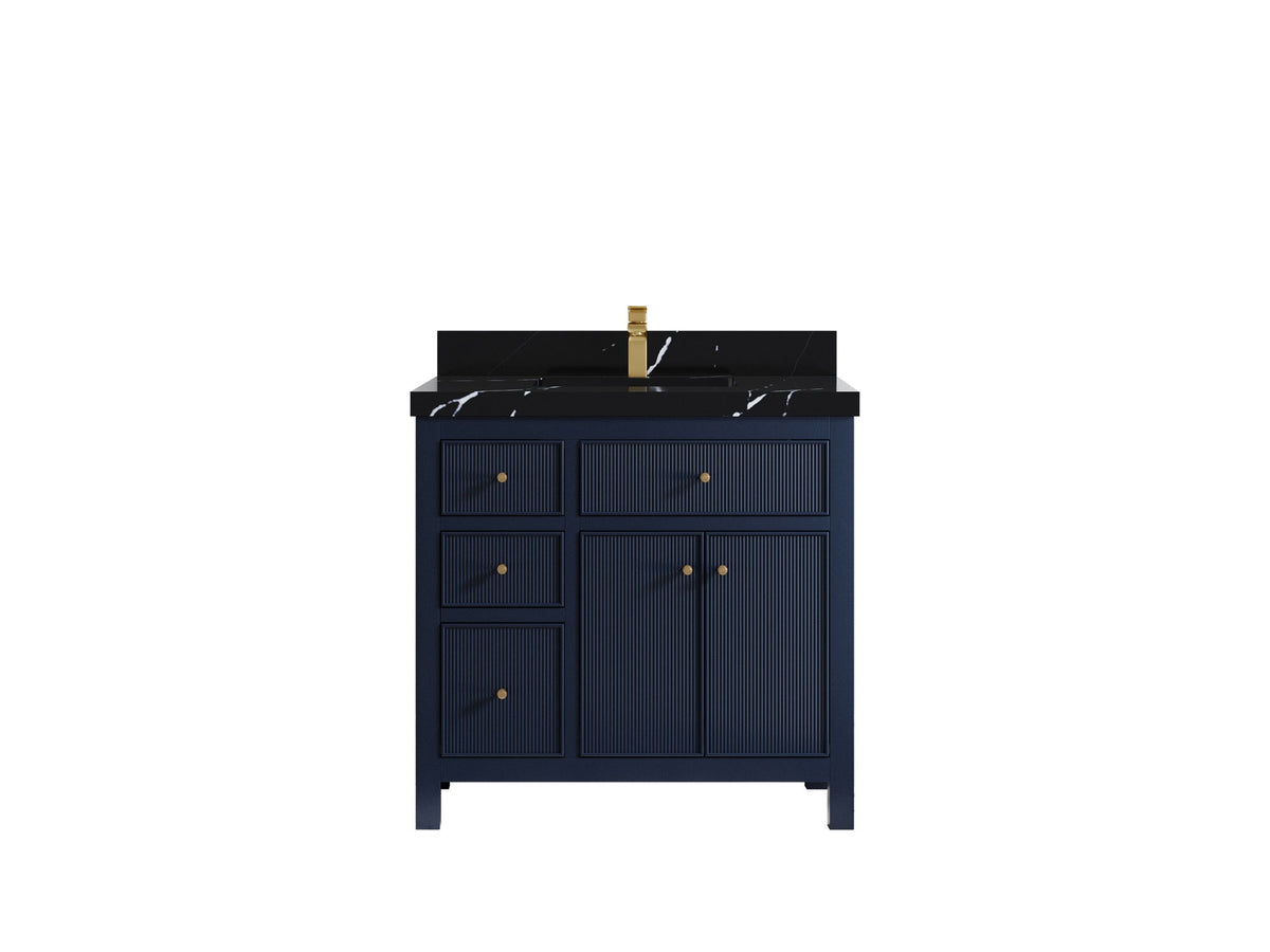 Sonoma 36 in. W x 22 in. D with Center Sink Bathroom Vanity - Willow Bath and Vanity