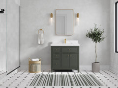 Sonoma 36 in. W x 22 in. D with Center Sink Bathroom Vanity - photo 4