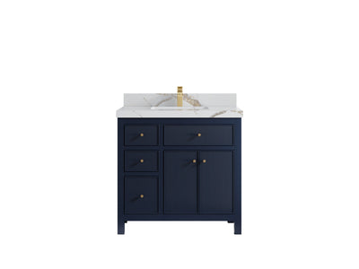Sonoma 36 in. W x 22 in. D with Center Sink Bathroom Vanity - Willow Bath and Vanity