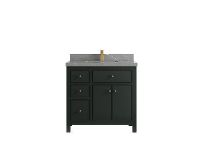 Sonoma 36 in. W x 22 in. D with Center Sink Bathroom Vanity - Willow Bath and Vanity