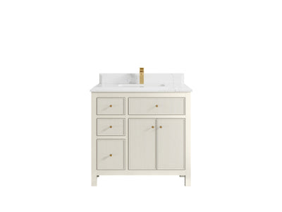 Sonoma 36 in. W x 22 in. D with Center Sink Bathroom Vanity - Willow Bath and Vanity