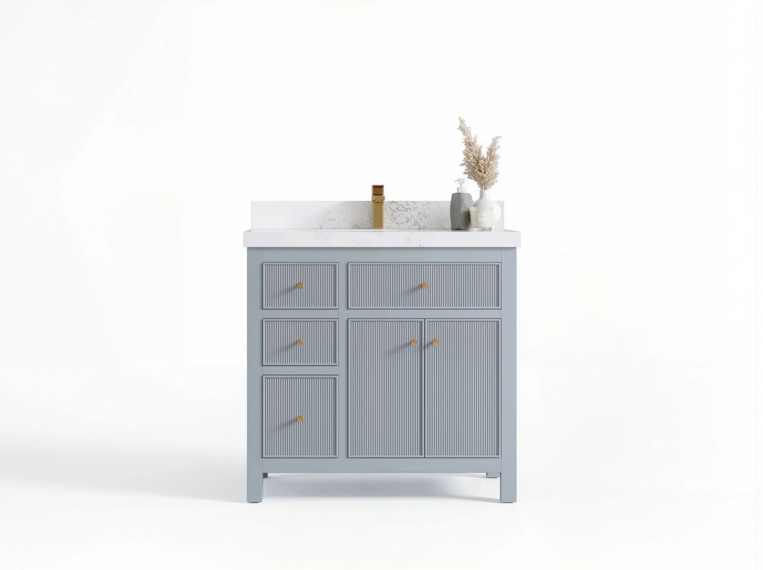 Blue Bathroom Vanity - photo 10