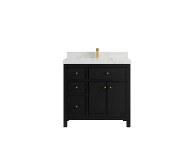 Sonoma 36 in. W x 22 in. D with Center Sink Bathroom Vanity - Willow Bath and Vanity