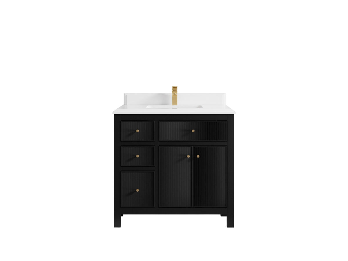 Sonoma 36 in. W x 22 in. D with Center Sink Bathroom Vanity - Willow Bath and Vanity
