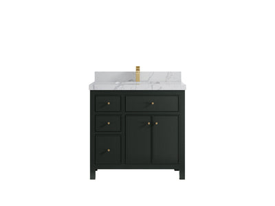 Sonoma 36 in. W x 22 in. D with Center Sink Bathroom Vanity - Willow Bath and Vanity