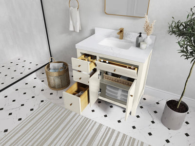 Sonoma 36 in. W x 22 in. D with Center Sink Bathroom Vanity - Willow Bath and Vanity