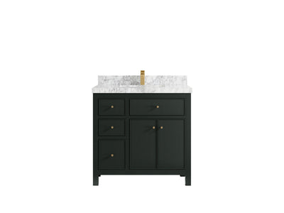 Sonoma 36 in. W x 22 in. D with Center Sink Bathroom Vanity - Willow Bath and Vanity