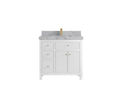 Sonoma 36 in. W x 22 in. D with Center Sink Bathroom Vanity - Willow Bath and Vanity