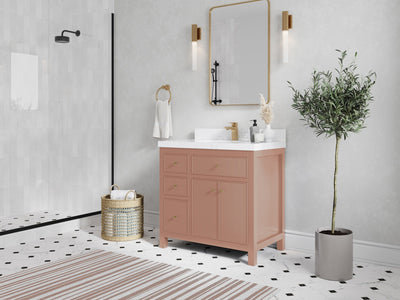 Sonoma 36 in. W x 22 in. D with Center Sink Bathroom Vanity - Willow Bath and Vanity
